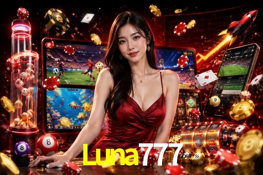 Página principal de Luna777 Casino con juegos en vivo y tragamonedas para México